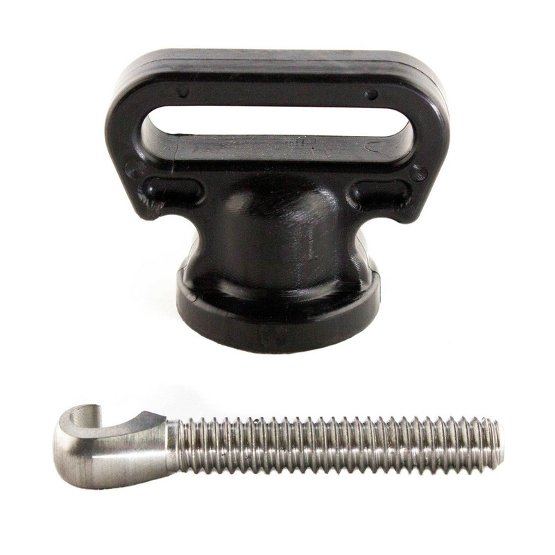 YakAttack Vertical Tie Down – Leash Plug Adapter Mount (2 Pack)