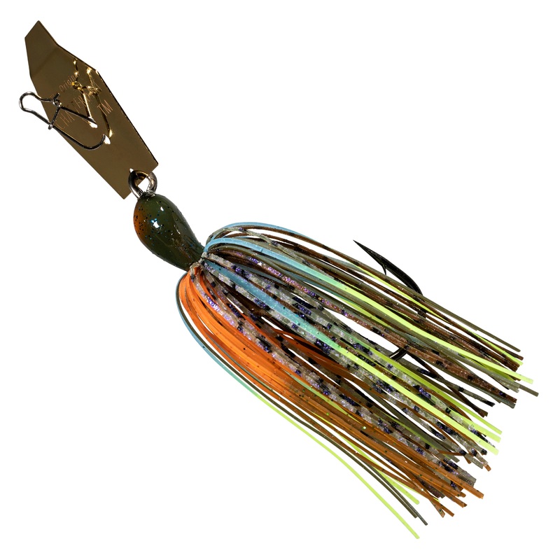 Z-Man Big Blade ChatterBait|1/2 oz|5/8 oz|3/4 oz|Shad|Black/Blue Candy|Green Pumpkin Candy|Chartreuse/White|Chartreuse/White/Orange|Bluegill|Fire Craw|Hot Craw|White|Black Blue Candy