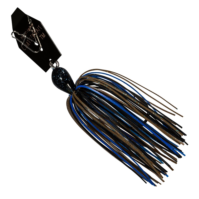 Z-Man Big Blade ChatterBait|1/2 oz|5/8 oz|3/4 oz|Shad|Black/Blue Candy|Green Pumpkin Candy|Chartreuse/White|Chartreuse/White/Orange|Bluegill|Fire Craw|Hot Craw|White|Black Blue Candy