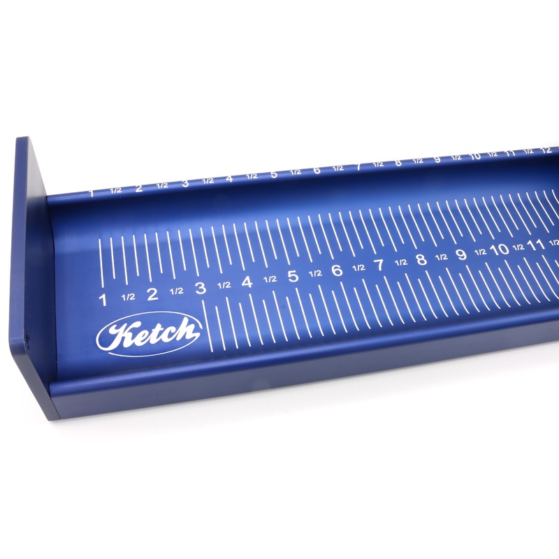 Ketch X Board (Anodized Aluminum w/ Laser Engraved Lines)