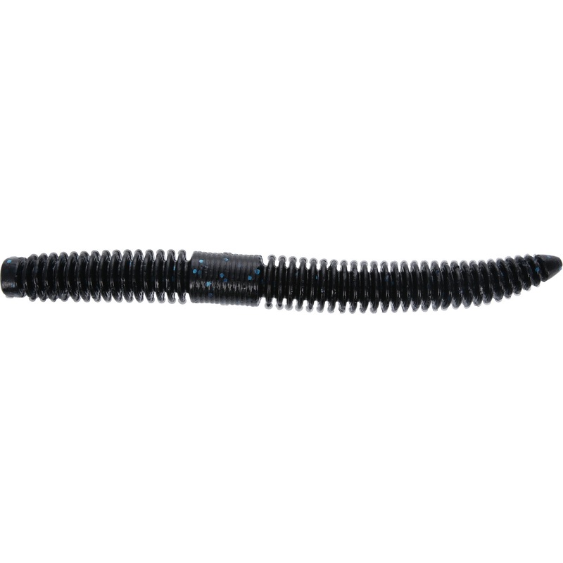 Yamamoto Baits Slinko|5.5″|Black (Large Blue Flake)|Chartreuse (Black Flake)|Cinnamon/Blk&Purp Flk|Blue Pearl (Black/Hologram Flake)|Green Pumpkin (Black Flake)|Baby Bass|Natural Shad|Watermelon Magic|Green Pmpkn Magic|Plum Apple|Green Pmpkn Blue|Mowed Gr