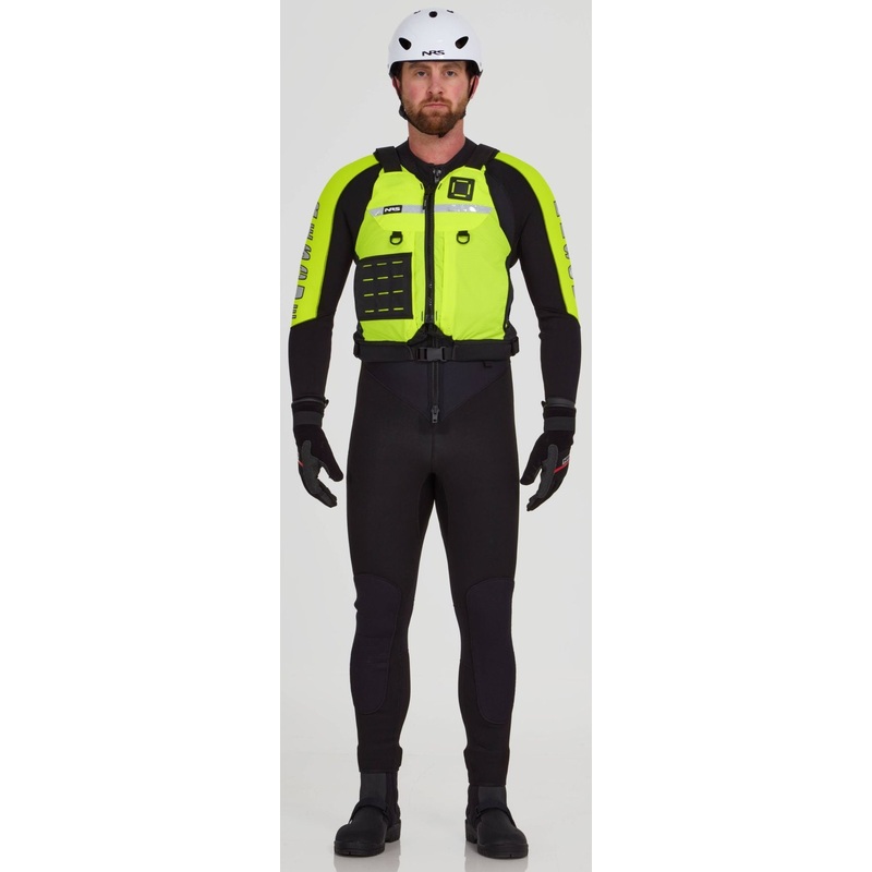NRS Rescue Wetsuit|S|M|L|XL|XXL|3XL|G-L|G-XXL|Black/Yellow