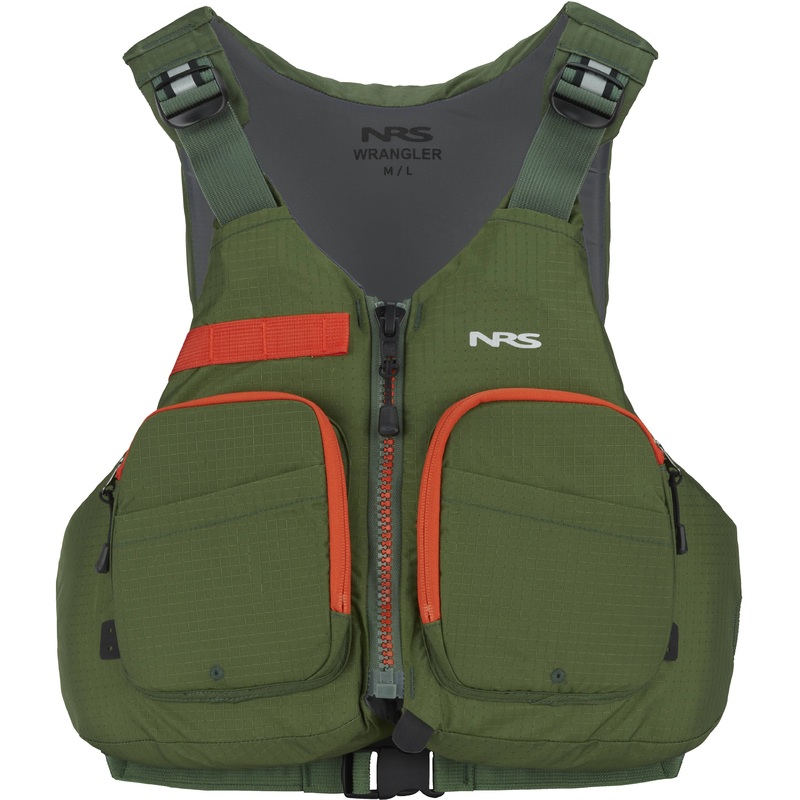 NRS Wrangler PFD|XS/M|M/L|XL/XXL|Charcoal|Forest