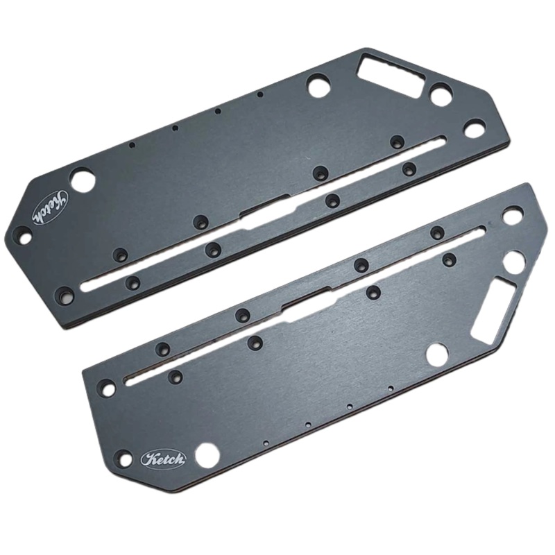 Ketch Jake Plates for Hobie Pro Angler Kayaks