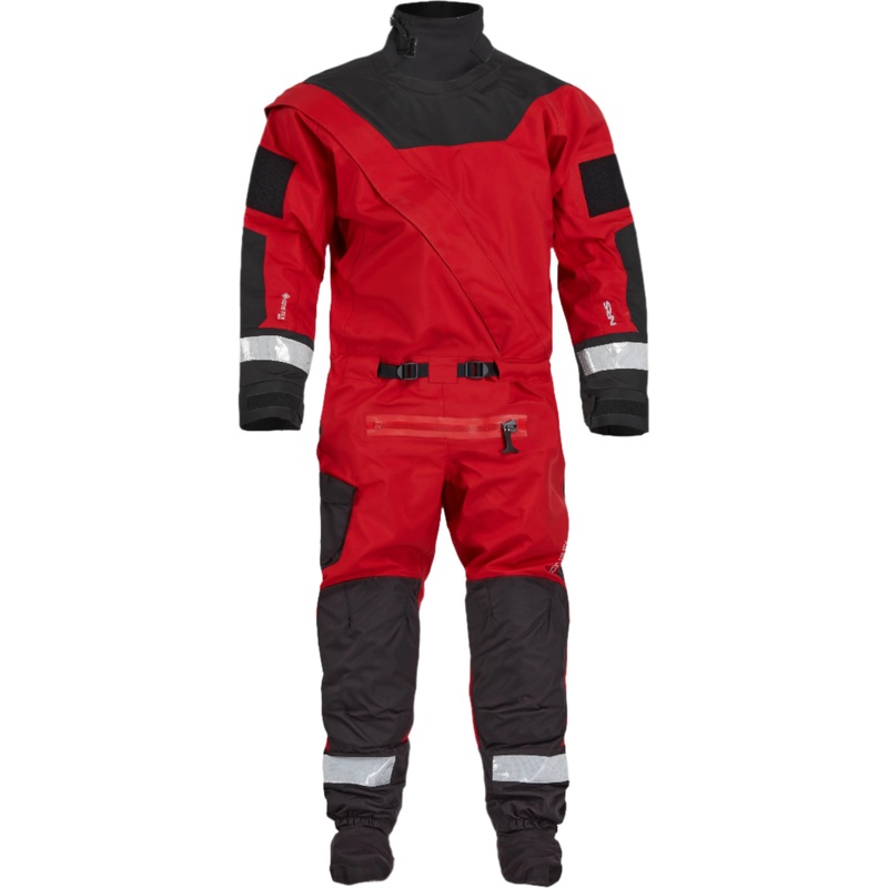 NRS Ascent SAR GTX Dry Suit|S|M|L|XL|XXL|G-M|G-L|G-XXL|Red|Safety Yellow