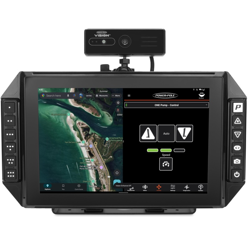 Power-Pole VISION Marine Infotainment Center