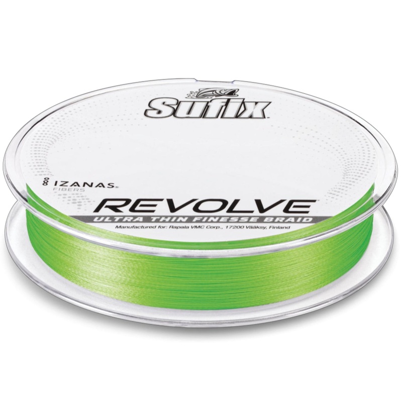 Sufix Revolve Ultra Thin Finesse Fishing Braid