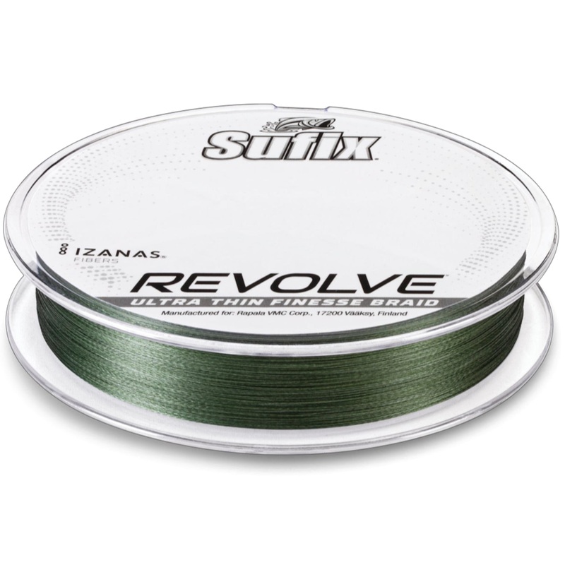 Sufix Revolve Ultra Thin Finesse Fishing Braid