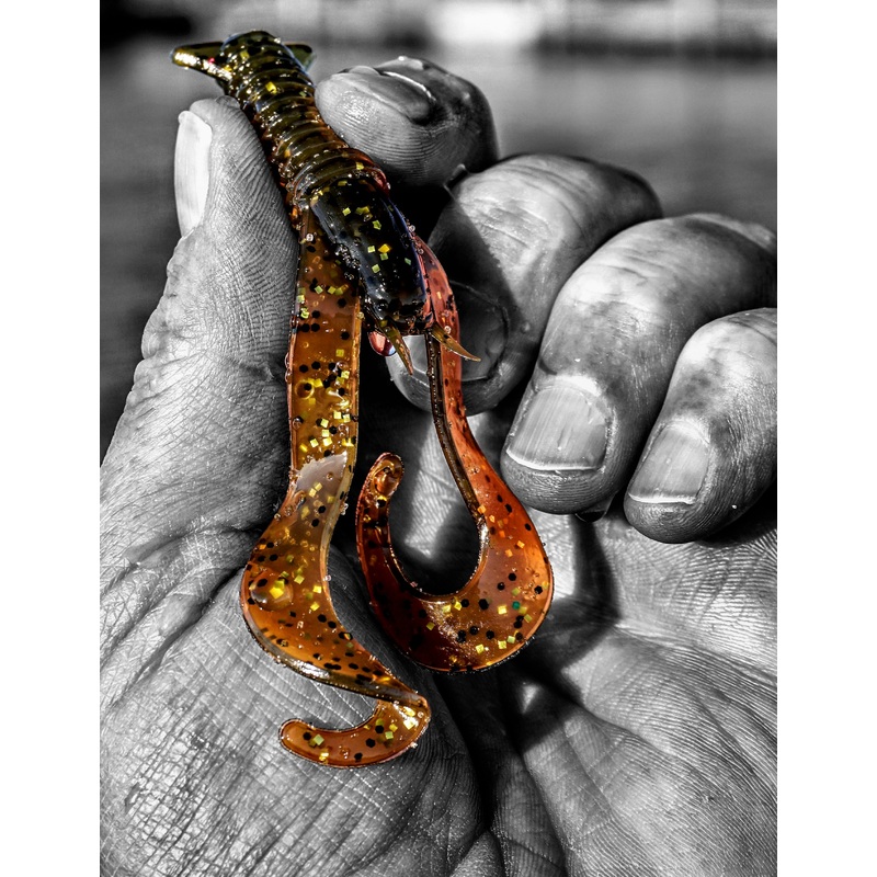 Case Curly Craw|Black Blue Flake|Green Pumpkin Black Seed|Green Pumpkin Gold|Green Pumpkin Yellow|Green Pumpkin Gold UV Added|Natural|Pumpkin Seed|Pumpkin Seed Orange|Road Kill|Road Kill Red|Watermelon Black Seed