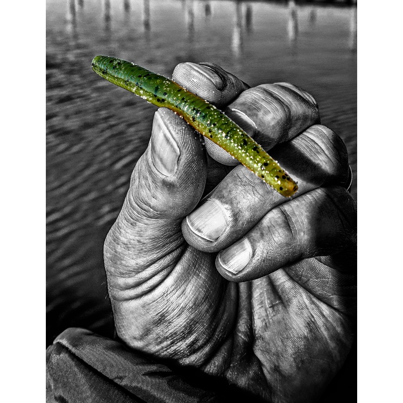 Case Magic Stik Laminate|Baby Bass|Black & Chartreuse|Blue & Pearl|Craw|Green Frog|Green Pumpkin Purple Swirl|Shad (Black & Pearl)