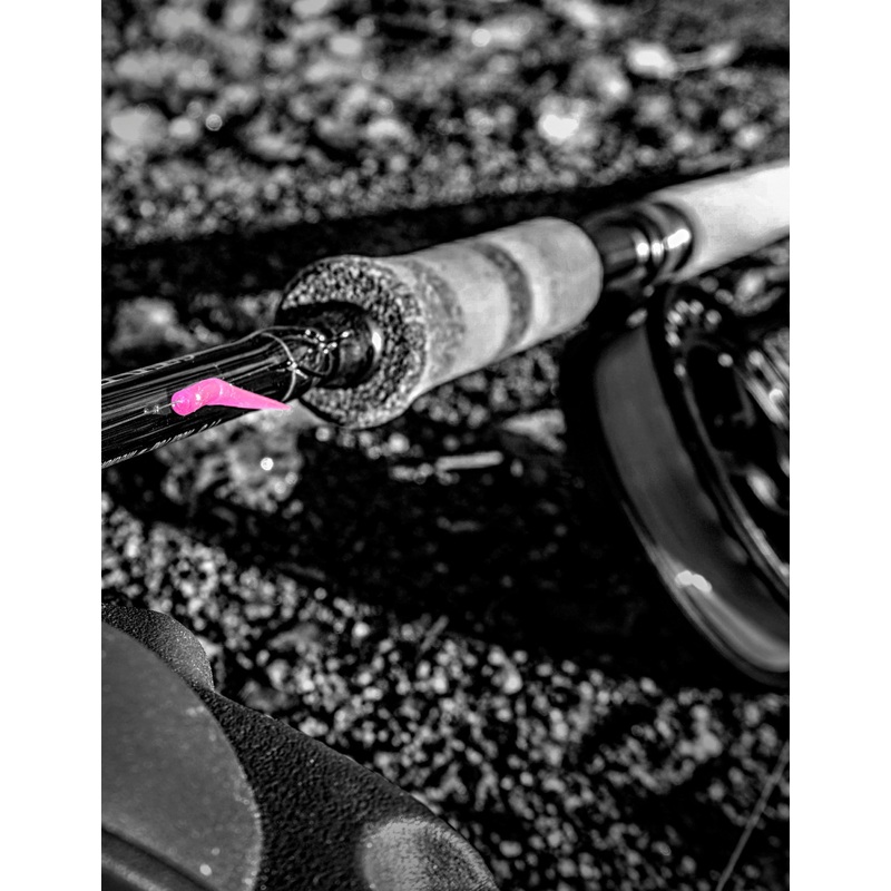 Case Micro Jack’s Worm|Black|Clear|Clear Gold Flake|Clear Purple|Green Pumpkin UV Added|Hot Pink|Night Crawler|Orange Pearl|Prime Lime Gold Hologram|Root Beer Gold Flake|Silk Chartreuse|White|Yellow