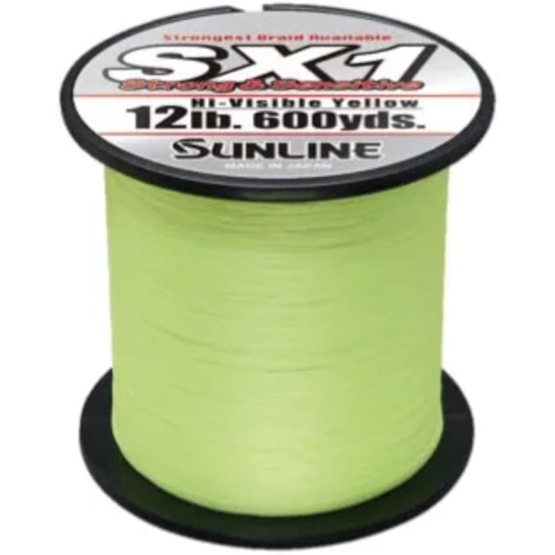 Sunline SX1 Braid Fishing Line -125 YDS