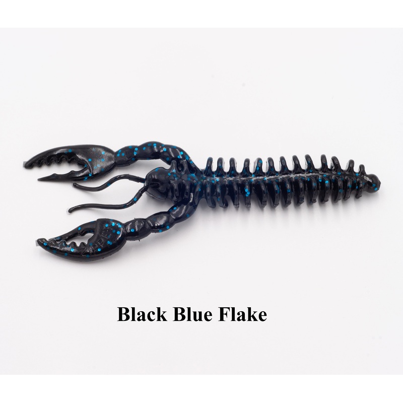 Zipper Craw|Black|Black Blue Flake|Blue Shimmer Craw|Chameleon|Green Pumpkin Seed|Green Pumpkin Blue Flake|Green Pumpkin UV Added (NO SEED)|Green Weenie|Junebug|June Bug Chartreuse Claw|Natural Craw|Watermelon Seed|Watermelon Candy|Watermelon Red