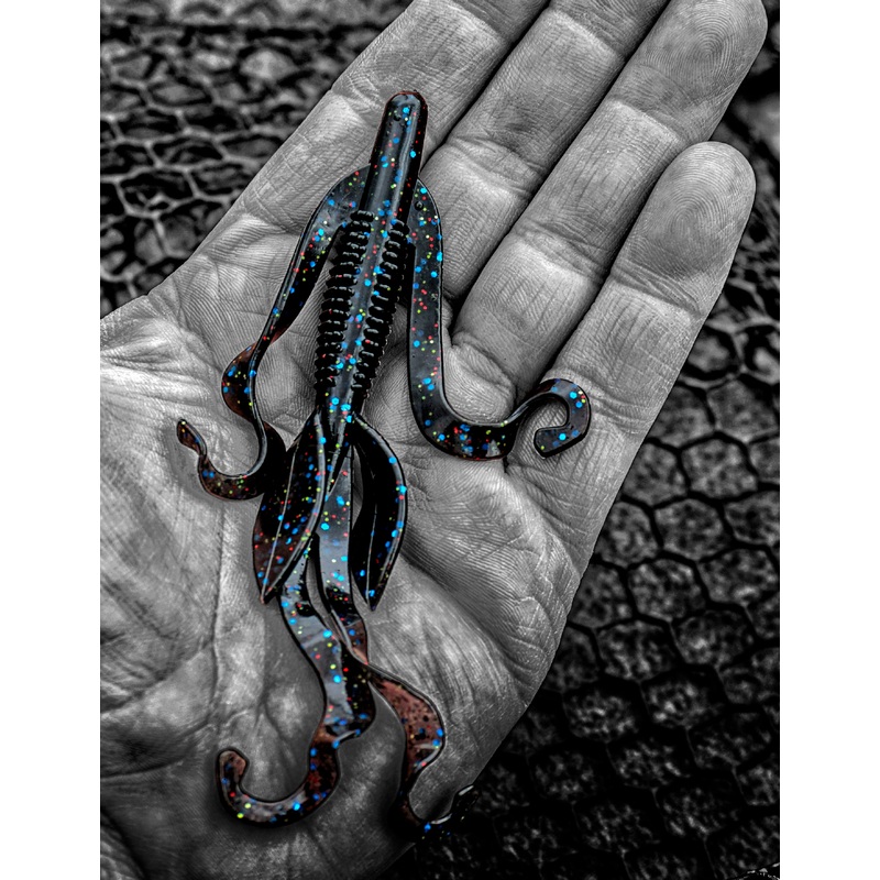 Zipper Monkey Bug|Black Blue Tail|Black Sapphire|Black Blue Flake|Green Pumpkin Black Seed|June Bug|Watermelon Black Seed|Watermelon Candy|Watermelon Red