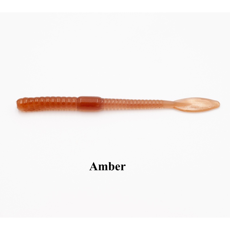 Case Walleye Worm|Amber|Amber Pepper Seed|Anti-Freeze|Avocado|Black|Brown|Bubble Gum|Chameleon|Chartreuse Green Flake|Chocolate|Dirty Goldfish|Green Pumpkin Black Seed|Green Pumpkin UV Added|Silk Chartreuse|Watermelon Black Seed|Watermelon Candy|Wonderbre