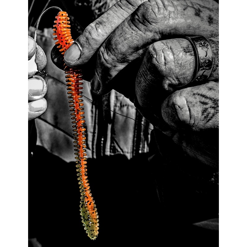 Zipper 6 Shakin’ Worm|Black|Cinnamon Oxblood|Green Pumpkin|June Bug Chartreuse Tail|Natural Craw|Red Bug|Smoke Hologram|Watermelon|Watermelon Candy|Watermelon Red