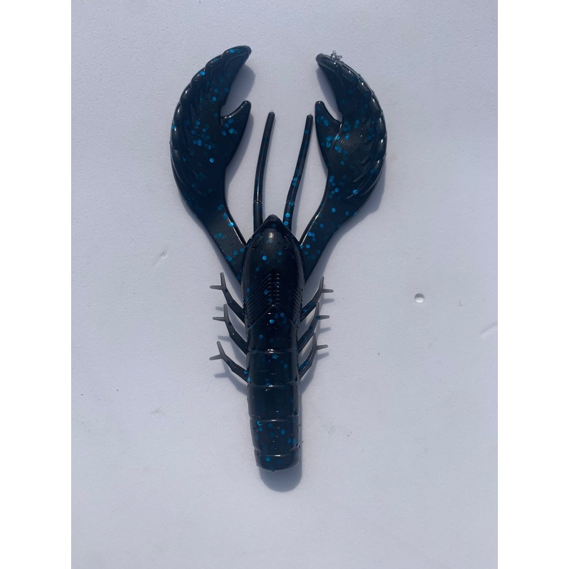 Case Dippin’ & Flippin’ Craw|Black with Blue Flake|Blue Phaze|Green Pumpkin|Green Pumpkin w/Blue & Copper Flake|Natural Craw