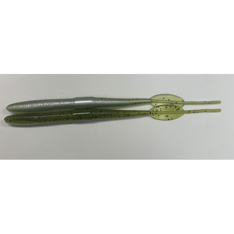 Case Pintail Worm 7-1/2|Baby Bass|Black Blue Flake|Green Pumpkin|Green Pumpkin Gold|Green Pumpkin Purple Copper Blue|June Bug|Natural Craw|Pepto Bismol|Watermelon Candy|Watermelon Red