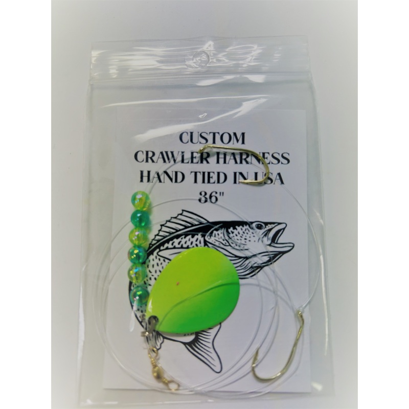 Custom Crawler Harness hand tied 36 from Fishing Complete