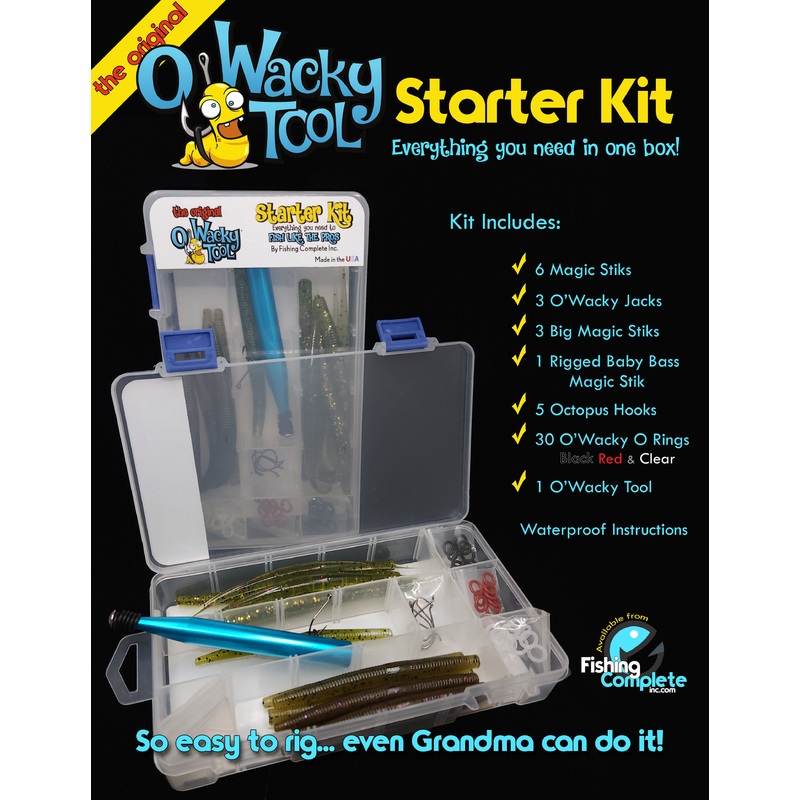 The Original O-Wacky Tool Wacky Style Fishing Kit