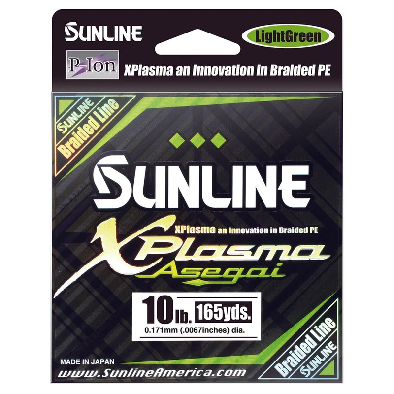 Xplasma Asegai Braid by Sunline – 165 YDS.