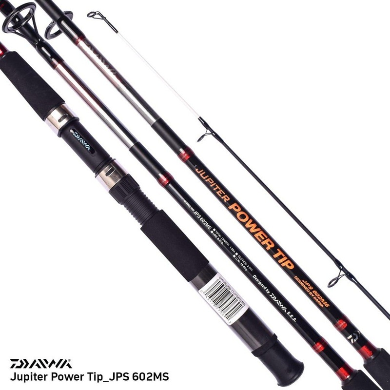 Daiwa Jupiter Power Tip Spinning Fishing Rod | 8 Ft , 9 Ft