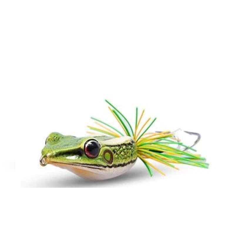 Lures Factory Mega Frox Jumbo Frog Series Topwater | 2.5 Inch , 6.5 Cm | 17 Gm | Floating