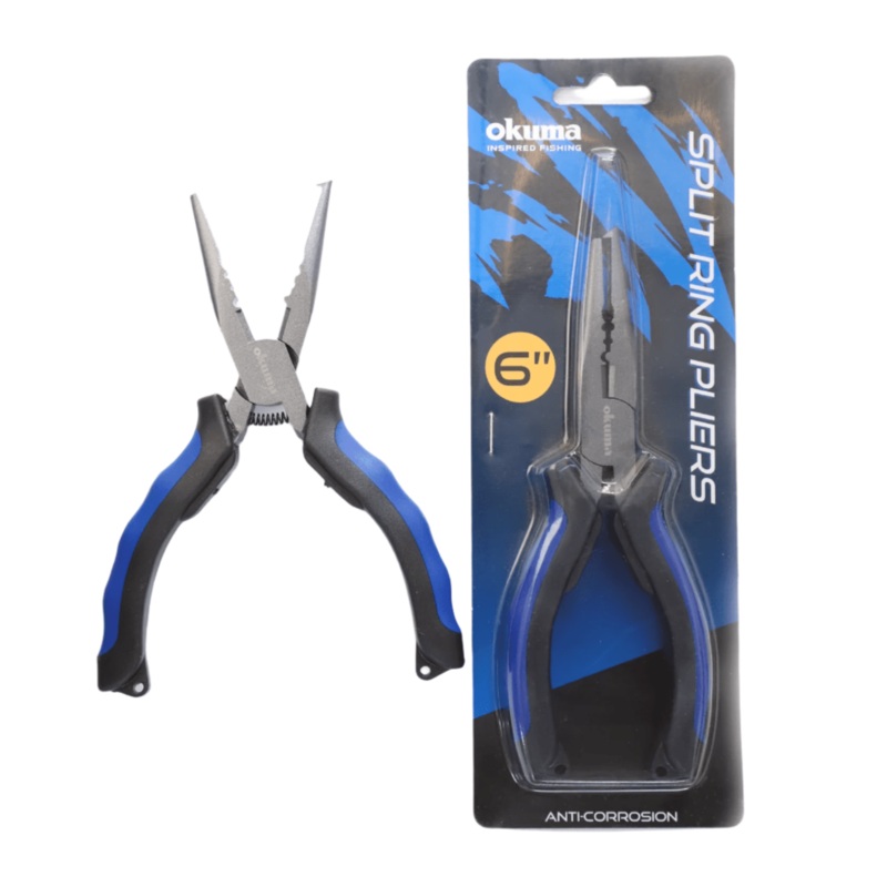 Okuma Split Ring Plier|6 Inch|9 Inch