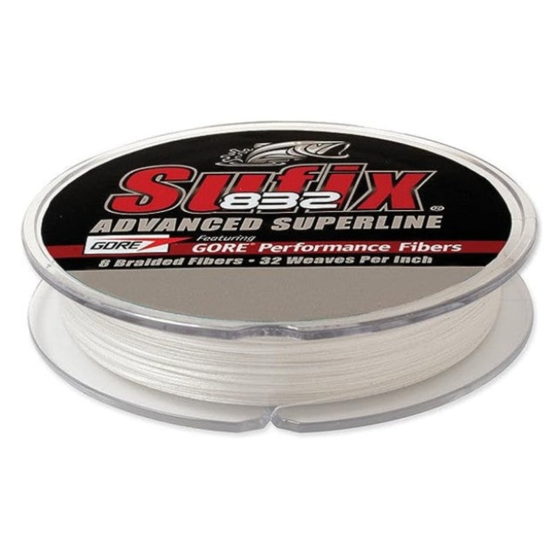 Sufix 832 Advanced Superline Braid (USA Rating) | 275Mt / 300Yd | Lo Vis Green | Ghost | Coastal Camo | Neon Lime |