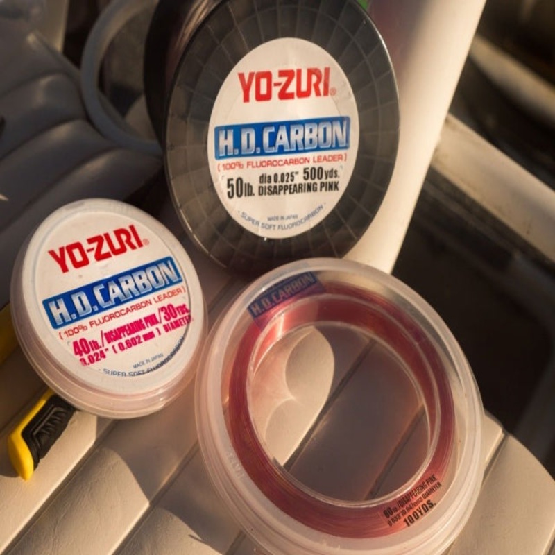 Yo-Zuri H.D. Carbon Fluorocarbon Leaders | 27Mt / 30Yd | Clear |