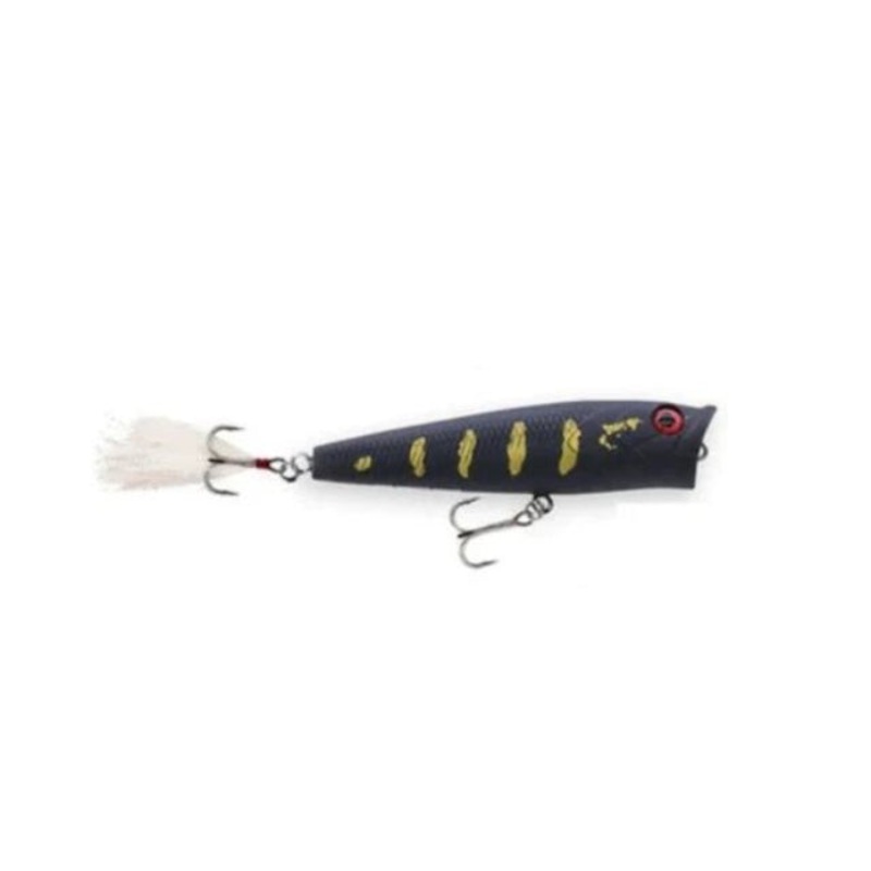 Mustad Burpy Popper Hardbait Topwater Lures | 6.5 Cm | 6.3 Gm | Floating