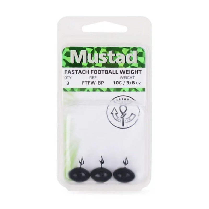 Mustad Fastach Football Weight – FTFW