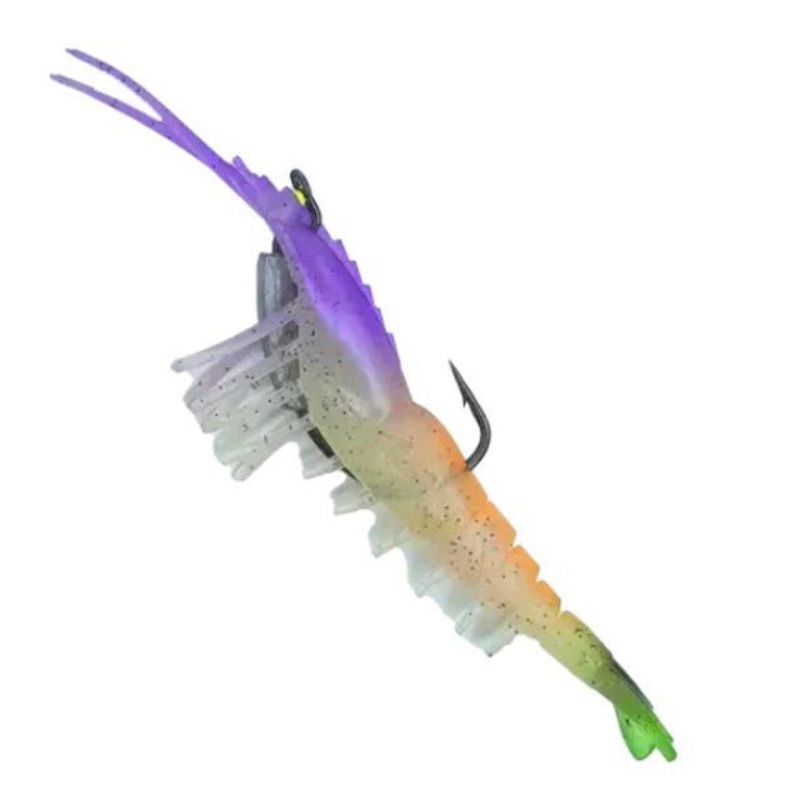 Lucana Live Chemmeen Soft Plastic Shrimp Lure With Jighead | 10 Cm , 13 Gm , 17 Gm , 21 Gm |