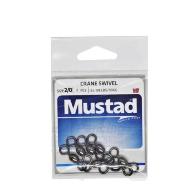 Mustad Crane Swivel|1/0|2/0
