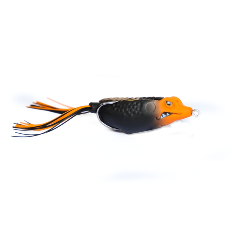 Lucana Black Mamba Frog Topwater Lure | 6.8 Cm | 18 Gm | Floating