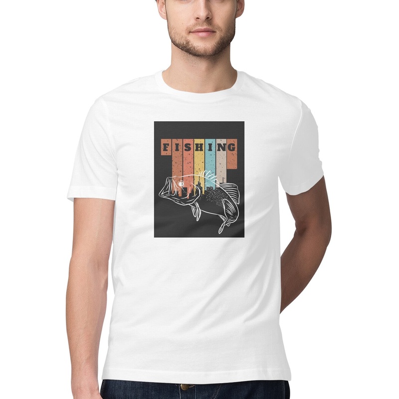 Men’s Angling T-Shirt’s | FISHING | Round Neck | Short Sleeves |