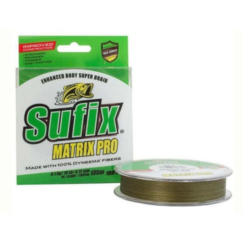 Sufix Matrix Pro High Performance Braided Line | 250Mt / 275Yd | Midnight Green |