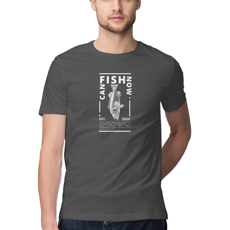 Men’s Angling T-Shirt’s | Can Fish Now – Est 2020 | Round Neck | Short Sleeves |