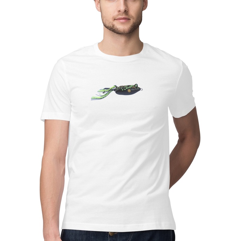 Men’s Angling T-Shirts | Top Water Frog| Round Neck | Short Sleeves |