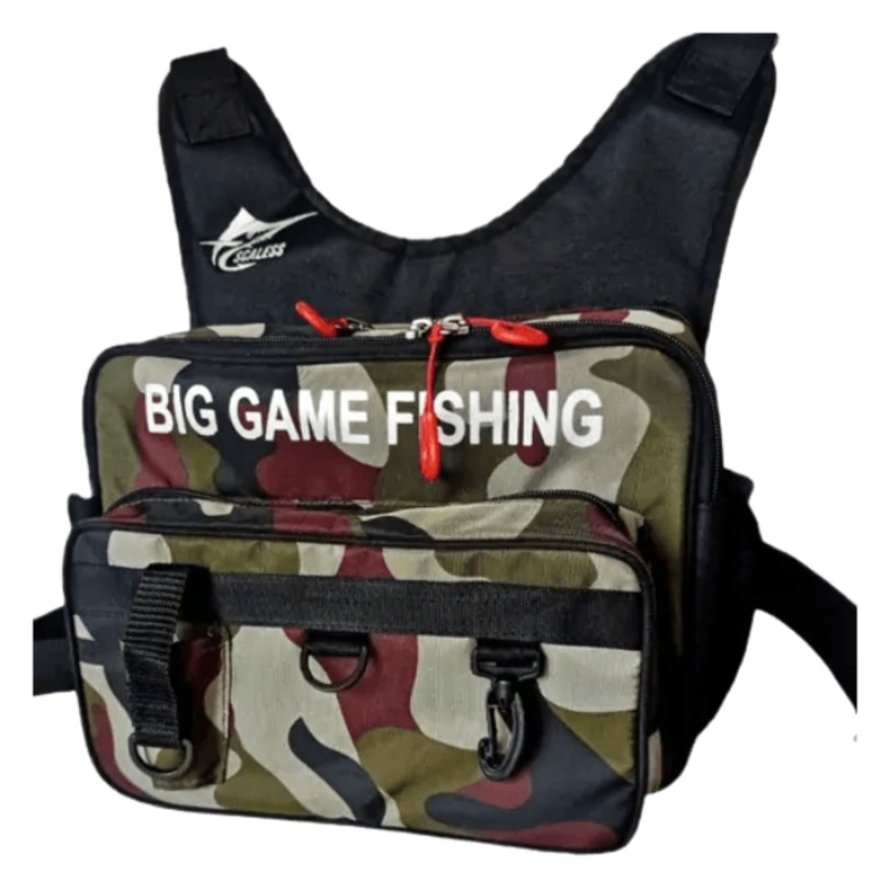 Scaless Big Game Outdoors Fishing and Camping Bag