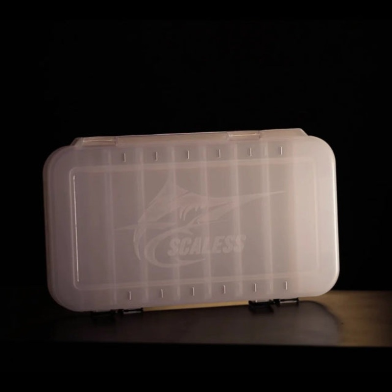 Scaless Fishing Lure Box | Tackle Box | 16 Lure Compartment + 6 Hook Boxes