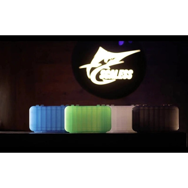 Scaless Fishing Lure Box | Tackle Box | 16 Lure Compartment + 6 Hook Boxes