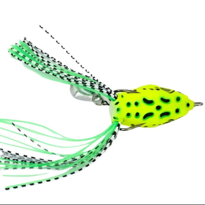 Terry Dap Frog Topwater Lure With Spinner | 4 Cm , 6 Gm | 5.5 Cm , 14 Gm |