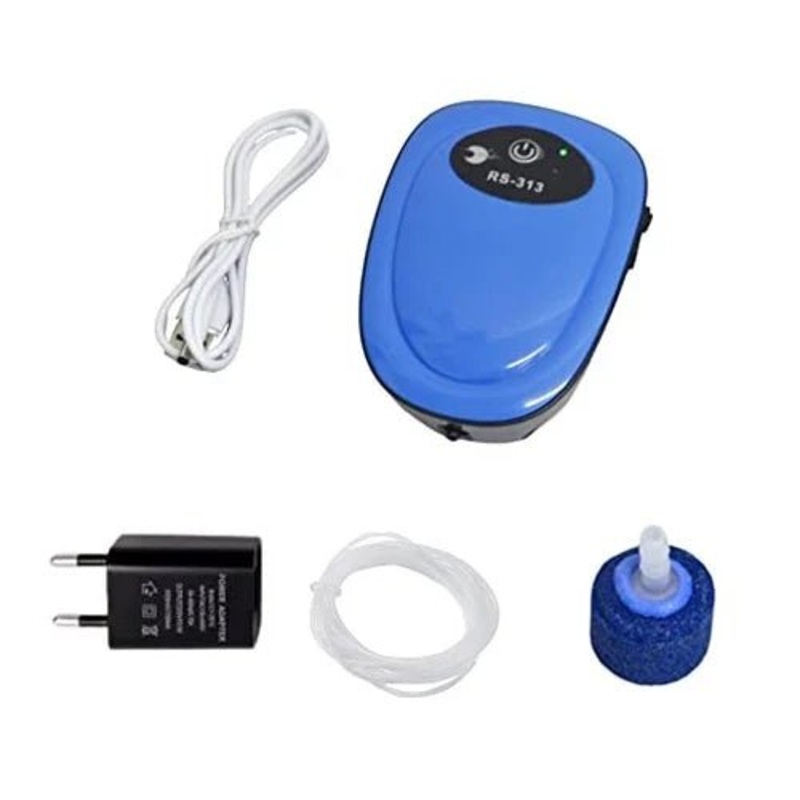 Electrical Air Pump – Single and Double Outlets| Aerator for Live Fishing Bait & Aquarium Fish | RS-313 | RS-314 |