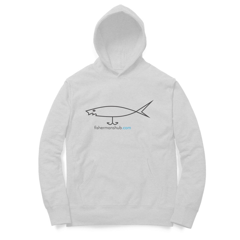 Mens / Woman’s Angling Hoodie | Fishermanshub.com Logo Front + Forever Fishing Behind| Hoodie