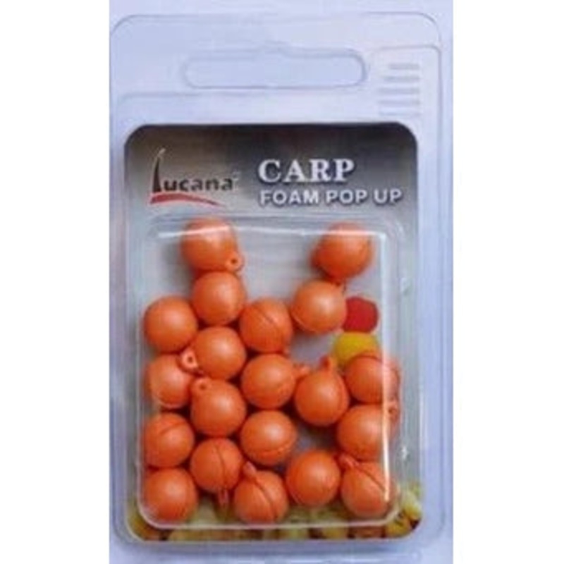 Lucana Carp Fishing Foam Pop Up Balls | 10 MM