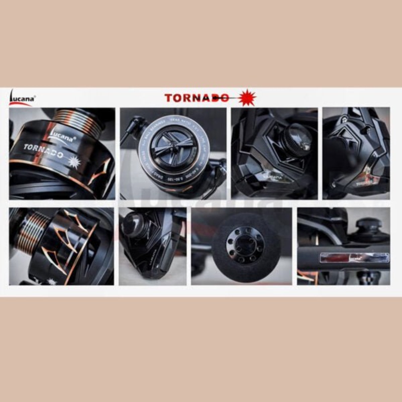 Lucana Tornado Spinning Reel | TD4000 | TD5000 | TD6000 |