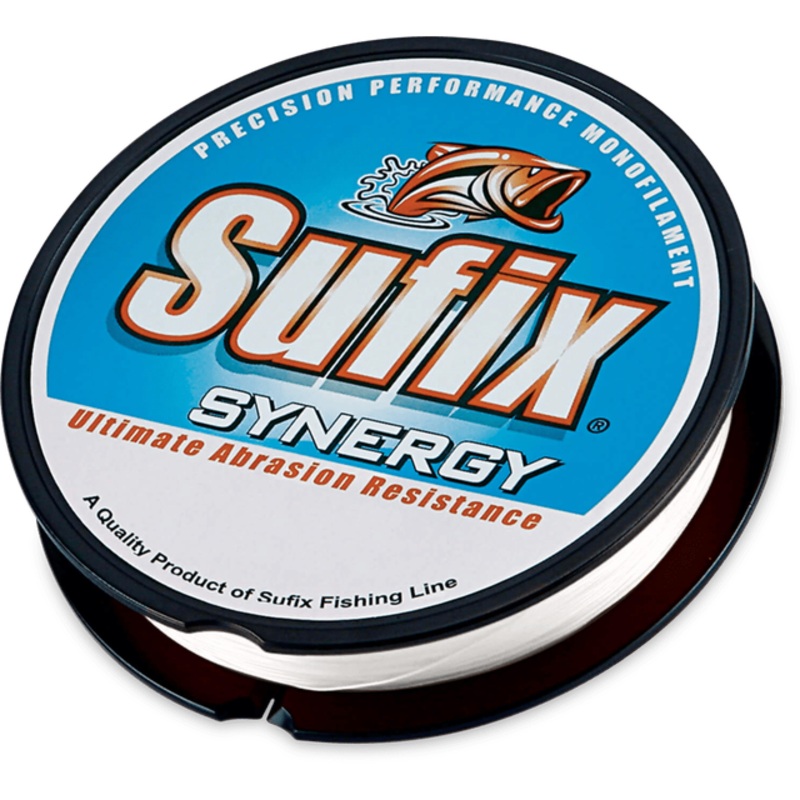 Sufix Synergy Monofilament Line | 100Mt / 110Yd | Clear | 10 Connected Spools |