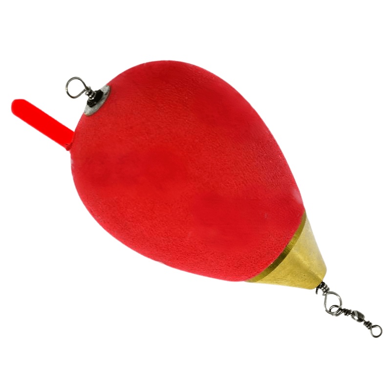 Eva Copper Weighted Foam Float | Fishing Float | Red | 25 MM | 30 Gm |