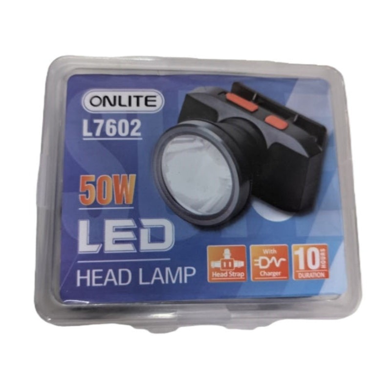 OnLite Rechargeable LED Head Lamp | 50W L7602 | 60W L7609 |